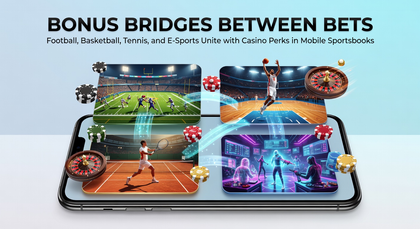 Mobile sportsbook interface displaying a football match live bet alongside a casino slot bonus offer, highlighting integrated promotions