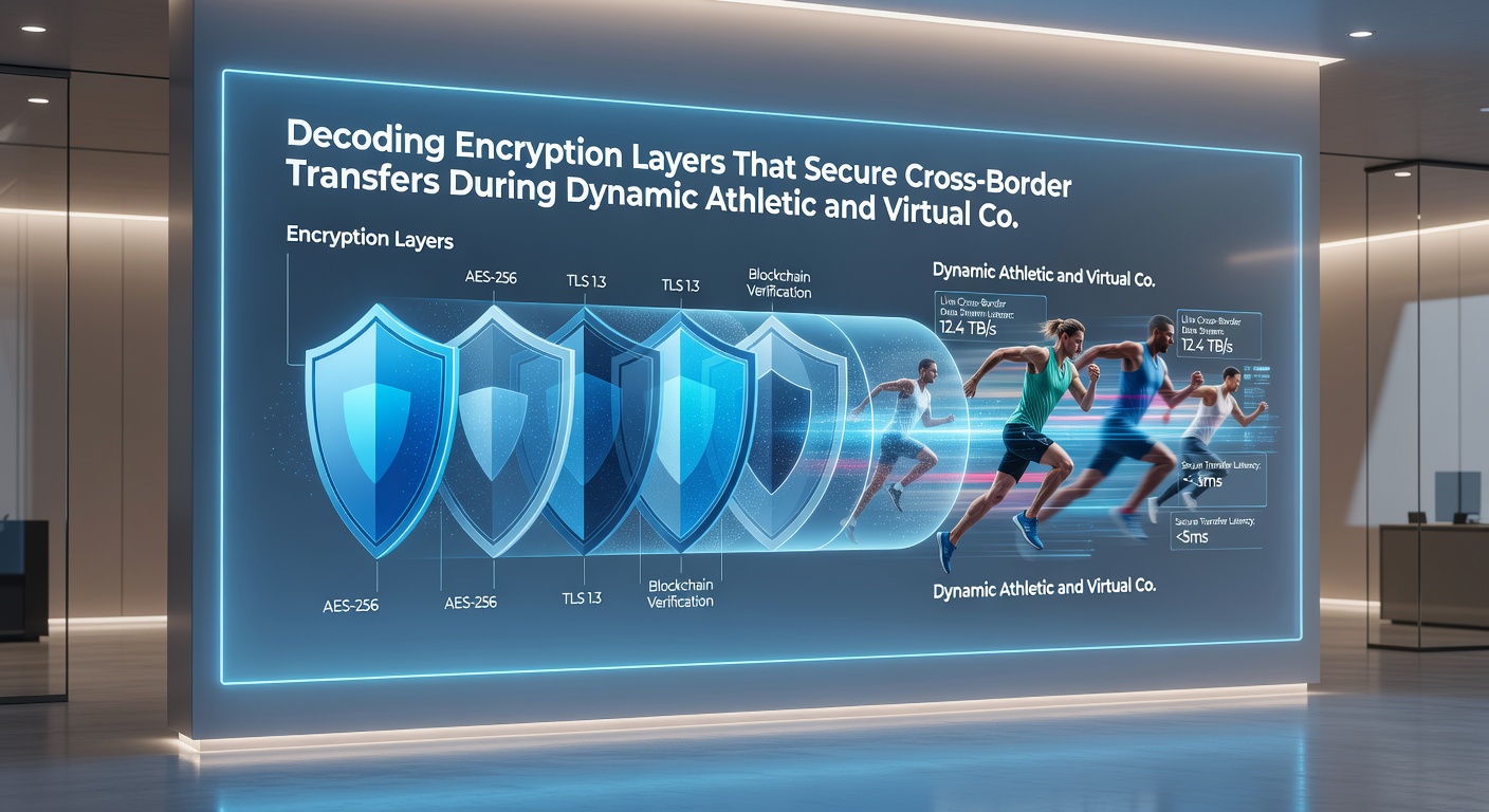 Secure cross-border data pathways visualized for handheld competition systems