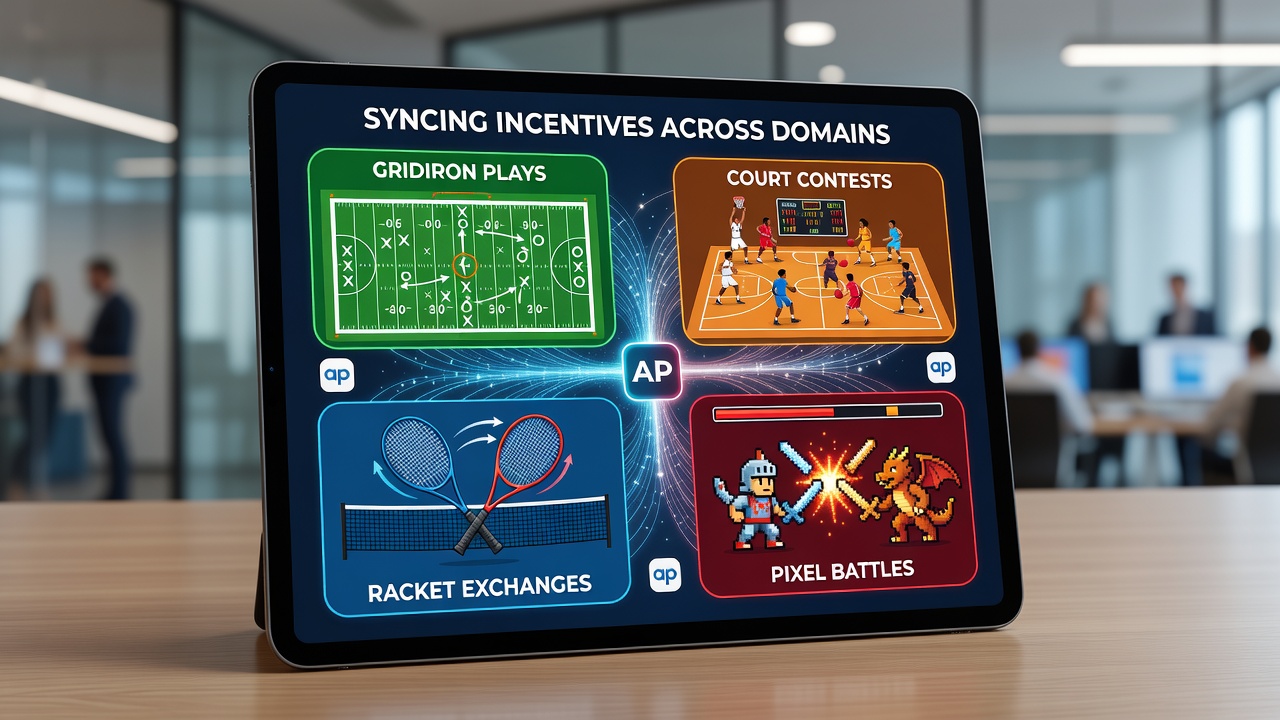 Dashboard view of real-time incentive transfers between different sports and esports betting sections